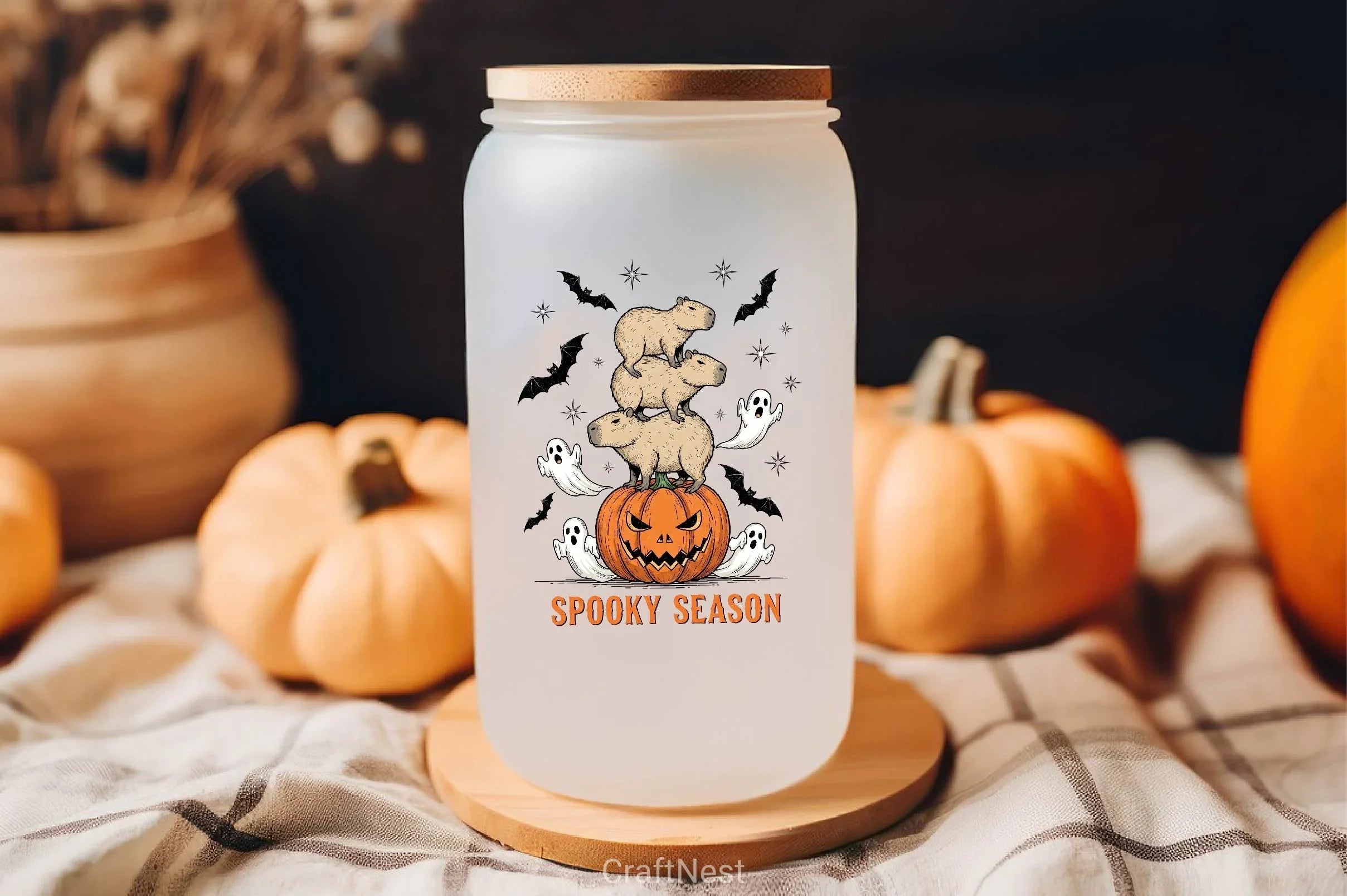 Halloween Capybara Clipart Bundle 2 - CraftNest - Digital Crafting and Art