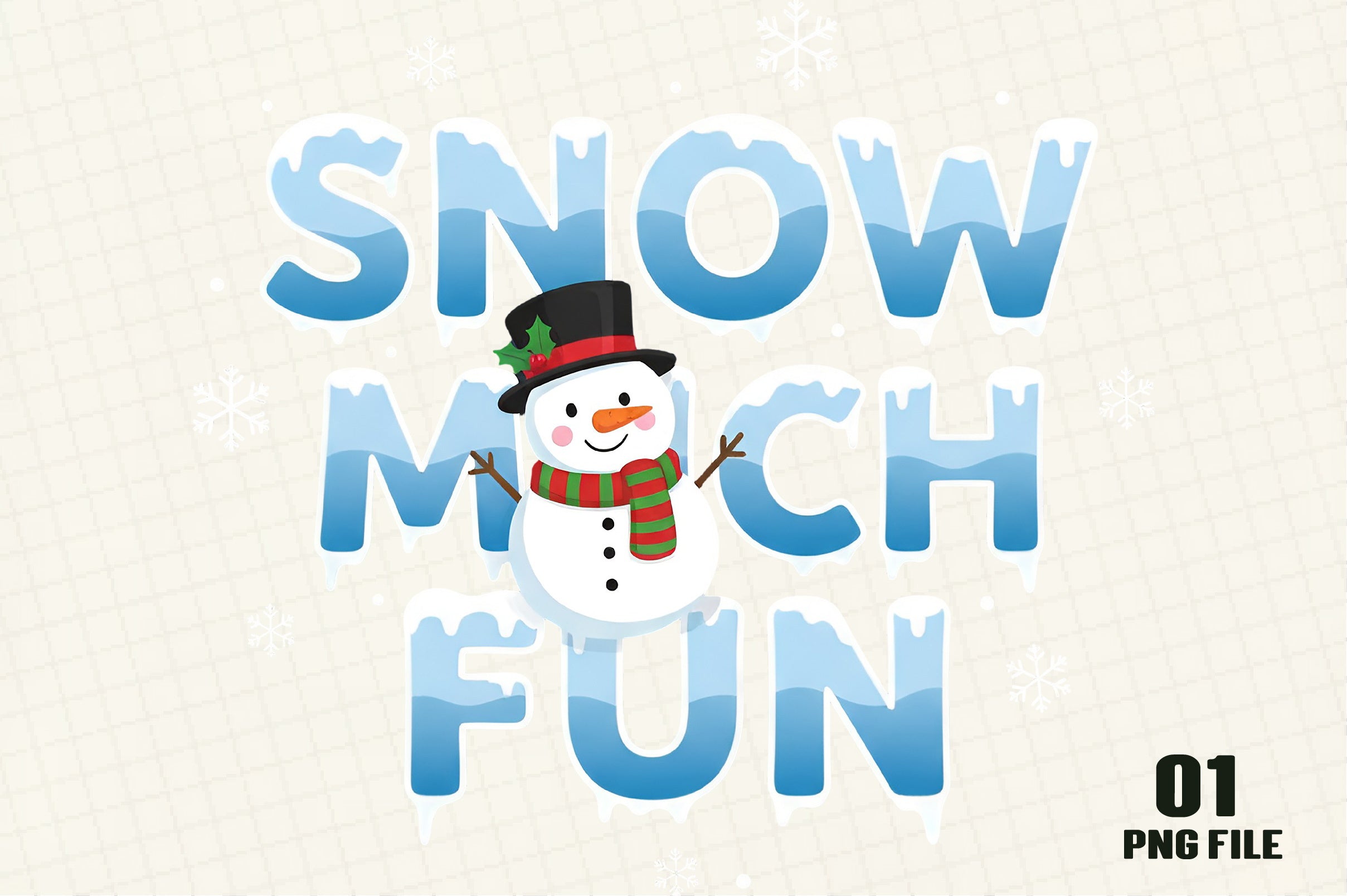 Snowman Clipart Bundle: Snow Much Fun