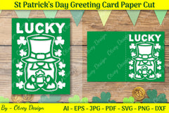 St. Patrick's Day Card SVG Bundle 1 - CraftNest - Digital Crafting and Art