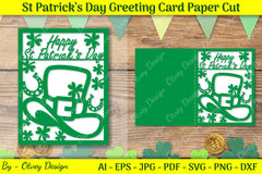 St. Patrick's Day Card SVG Bundle 9 - CraftNest - Digital Crafting and Art
