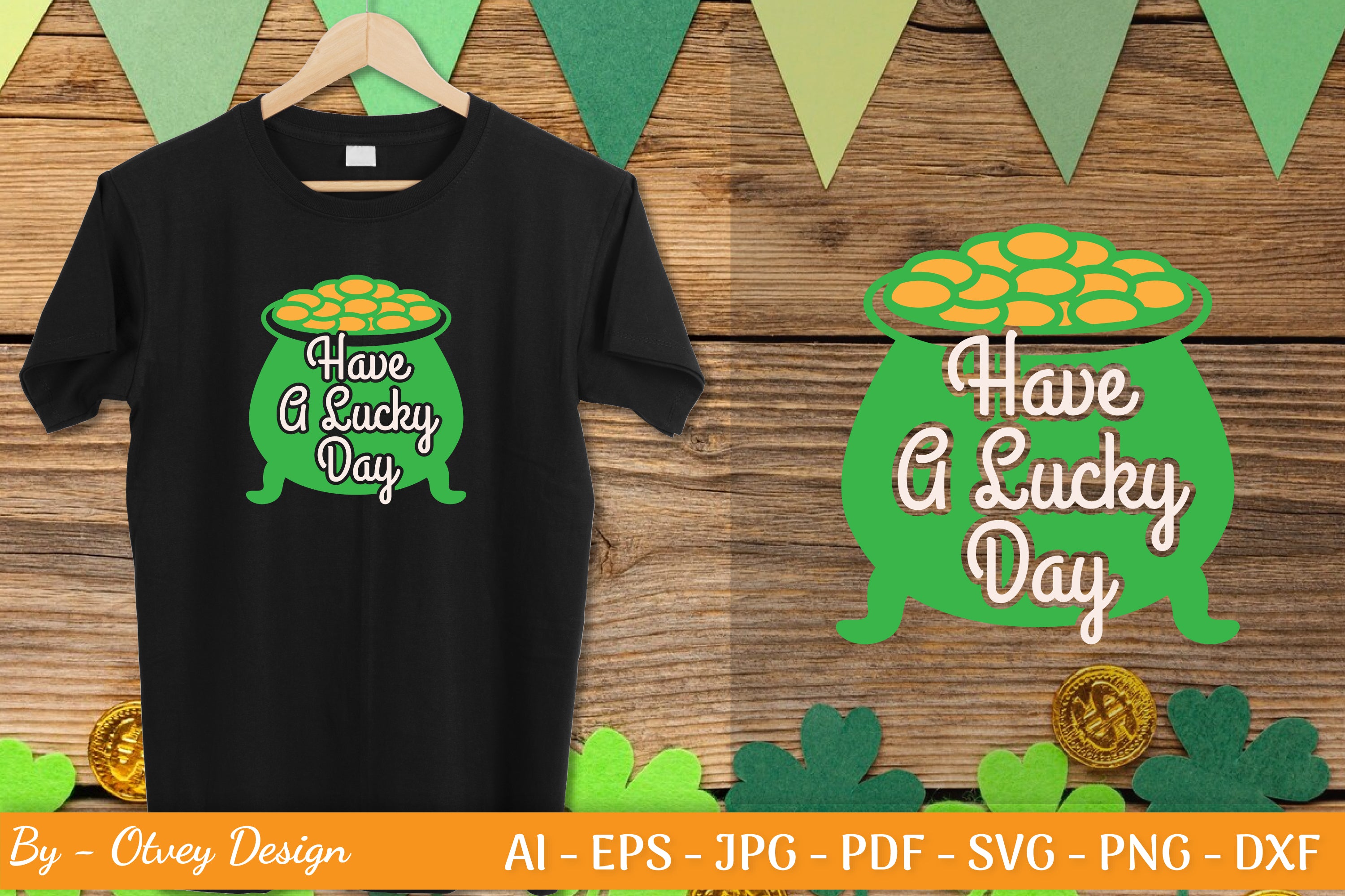 St Patrick's Day Typography SVG Bundle 5 - CraftNest - Digital Crafting and Art