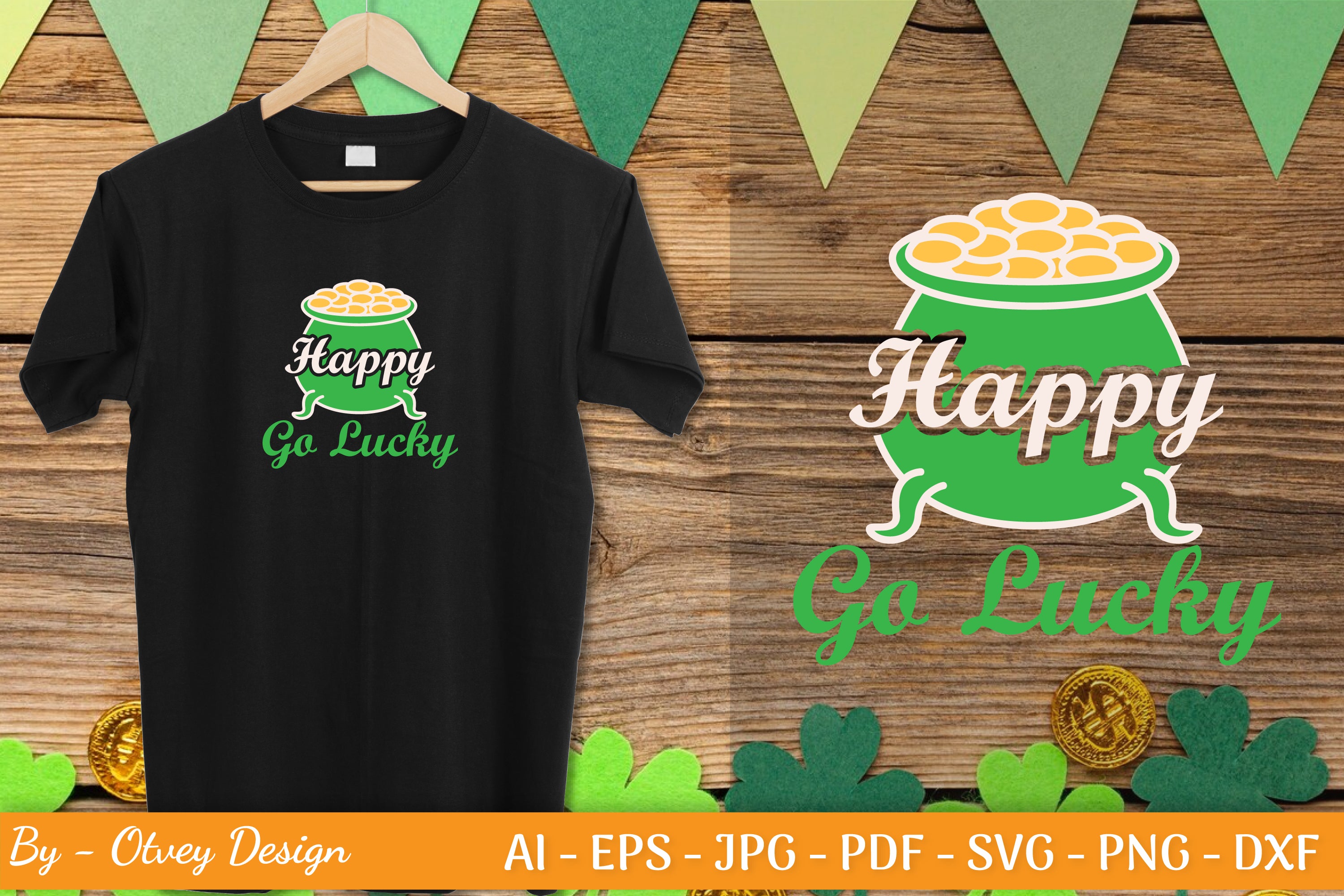 St Patrick's Day Typography SVG Bundle 14 - CraftNest - Digital Crafting and Art