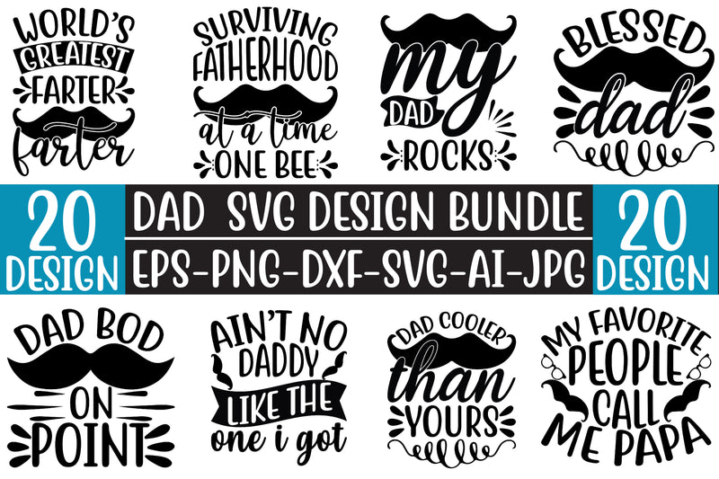 Dad SVG Bundle - CraftNest - Digital Crafting and Art