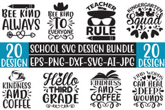 School SVG Bundle 9 - CraftNest - Digital Crafting and Art
