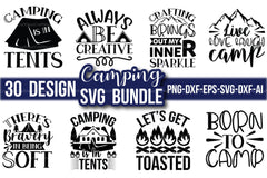 Camping SVG Bundle 1 - CraftNest - Digital Crafting and Art