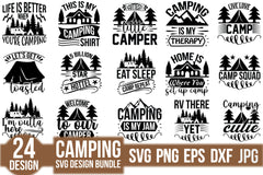 Camping SVG Bundle 11 - CraftNest - Digital Crafting and Art