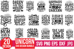 Unicorn SVG Bundle 6 - CraftNest - Digital Crafting and Art