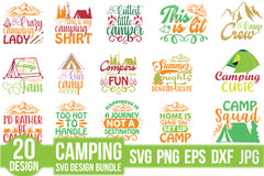 Camping SVG Bundle 10 - CraftNest - Digital Crafting and Art