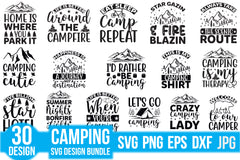 Camping SVG Bundle 8 - CraftNest - Digital Crafting and Art