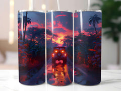 Safari Summer 4 Tumbler Wrap - CraftNest - Digital Crafting and Art