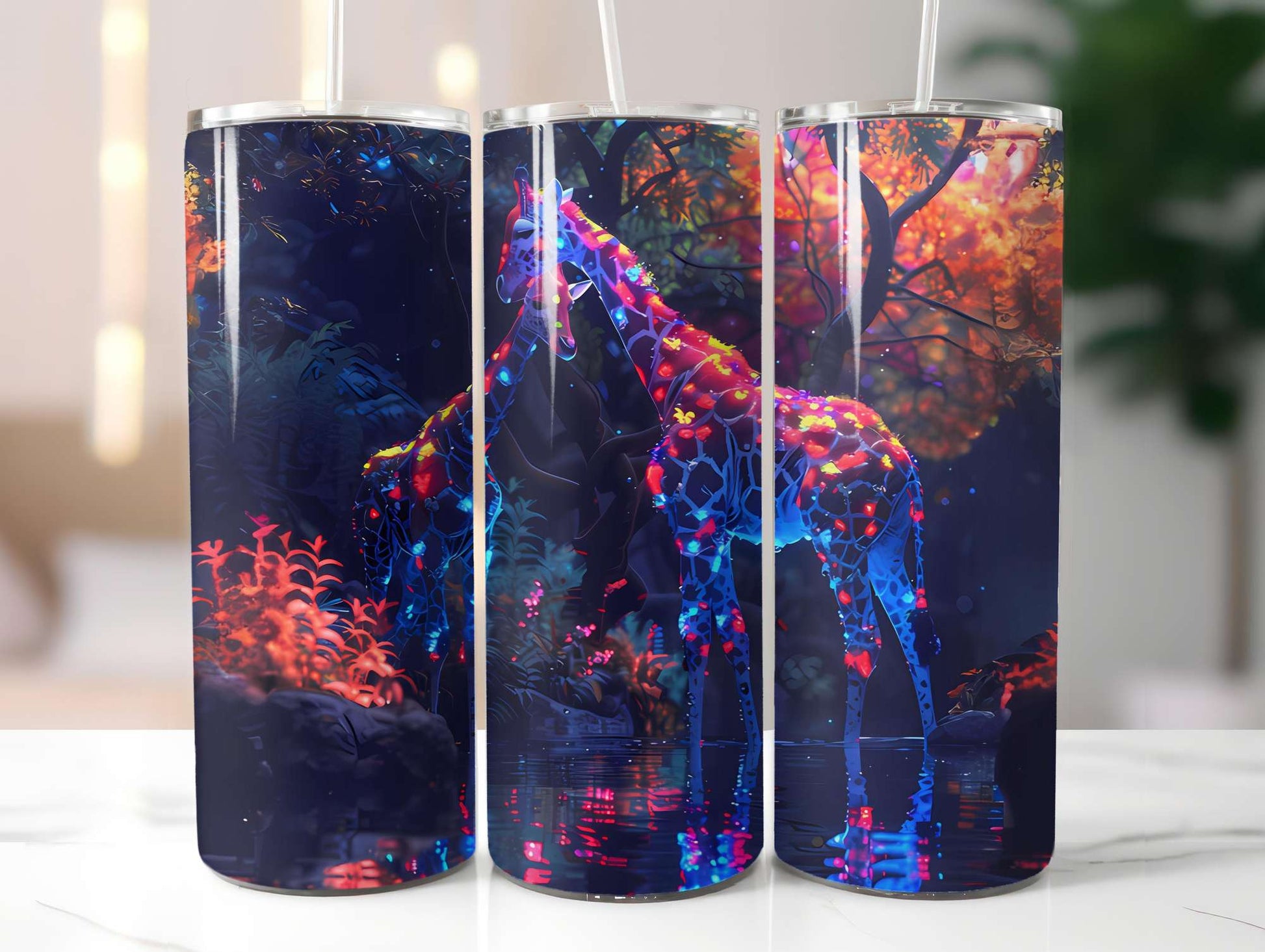 Safari Summer 1 Tumbler Wrap - CraftNest - Digital Crafting and Art