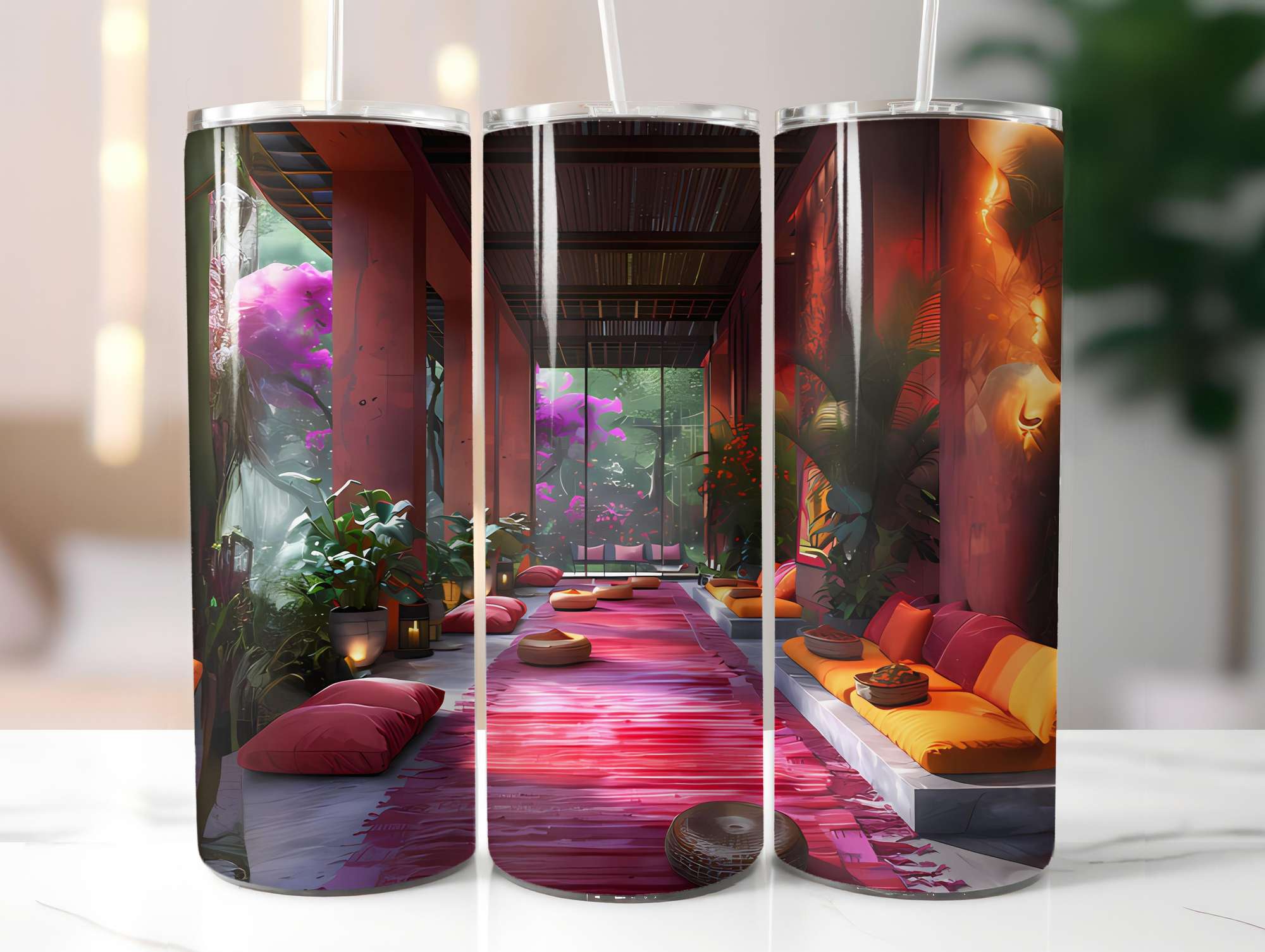 Safari Summer 2 Tumbler Wrap - CraftNest - Digital Crafting and Art