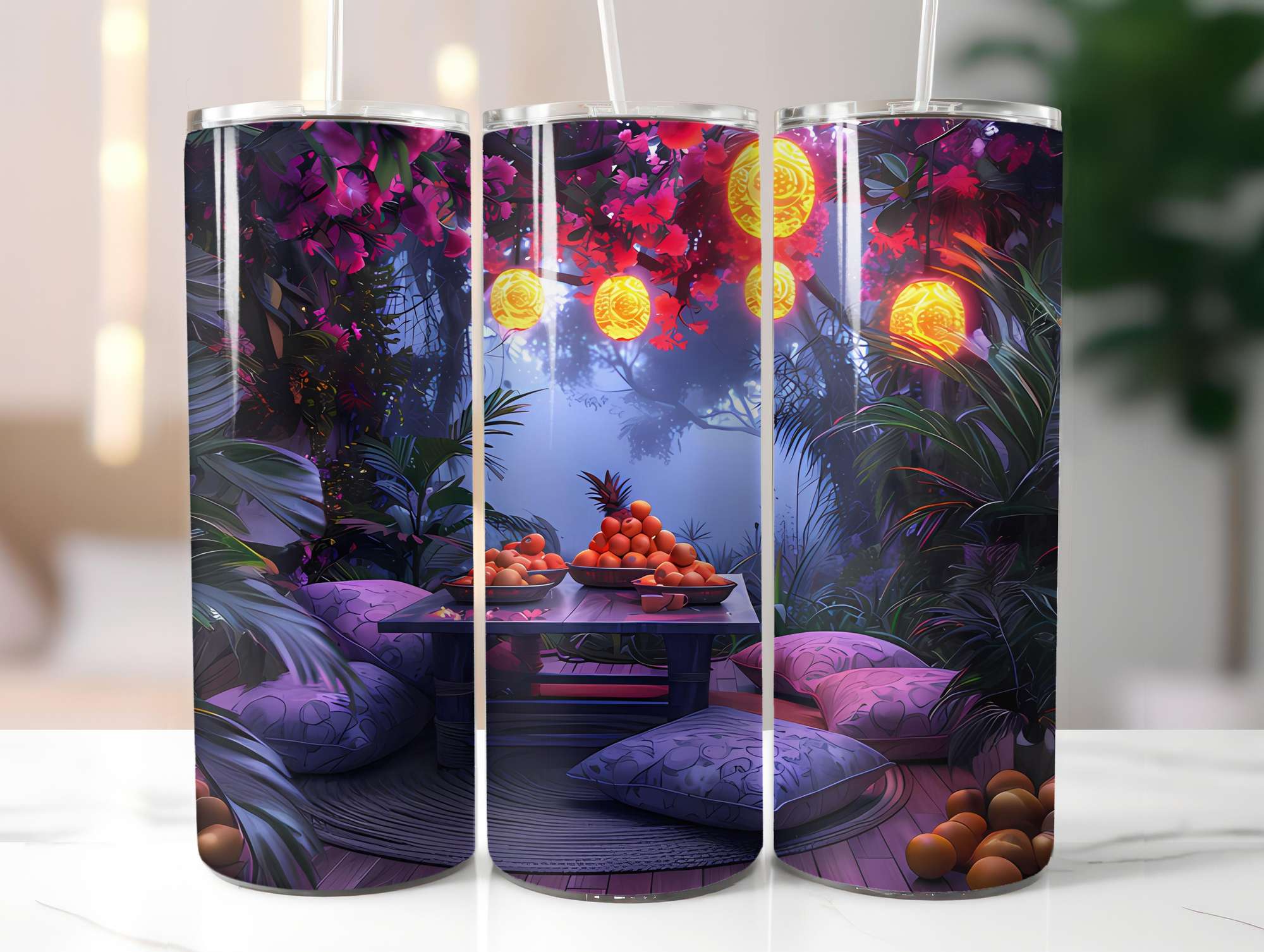 Safari Summer 2 Tumbler Wrap - CraftNest - Digital Crafting and Art