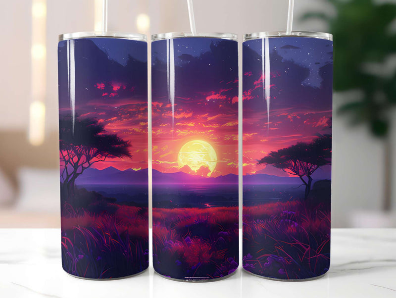 Safari Summer 1 Tumbler Wrap - CraftNest - Digital Crafting and Art