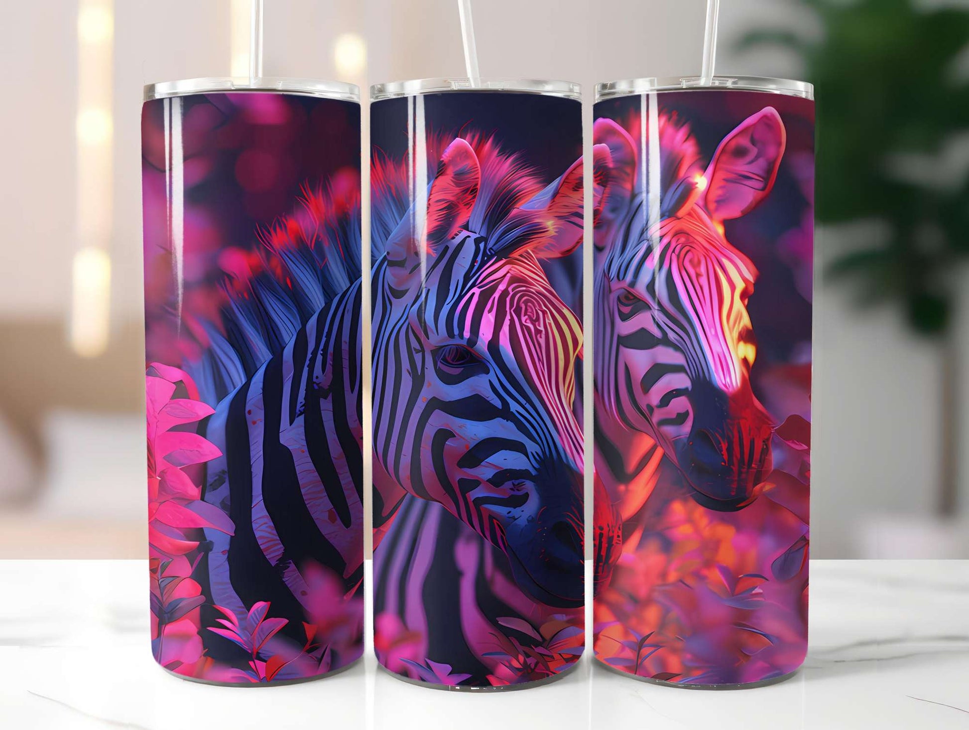 Safari Summer 2 Tumbler Wrap - CraftNest - Digital Crafting and Art