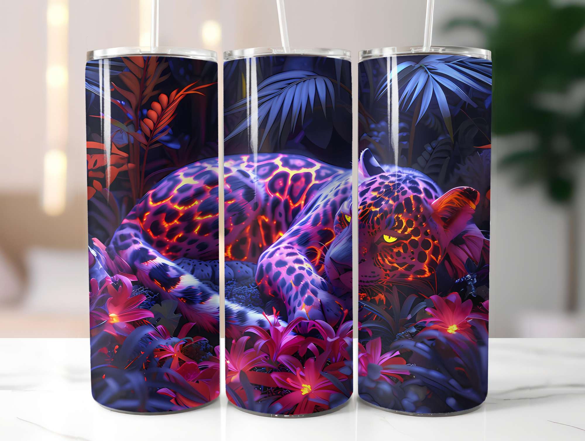 Safari Summer 2 Tumbler Wrap - CraftNest - Digital Crafting and Art