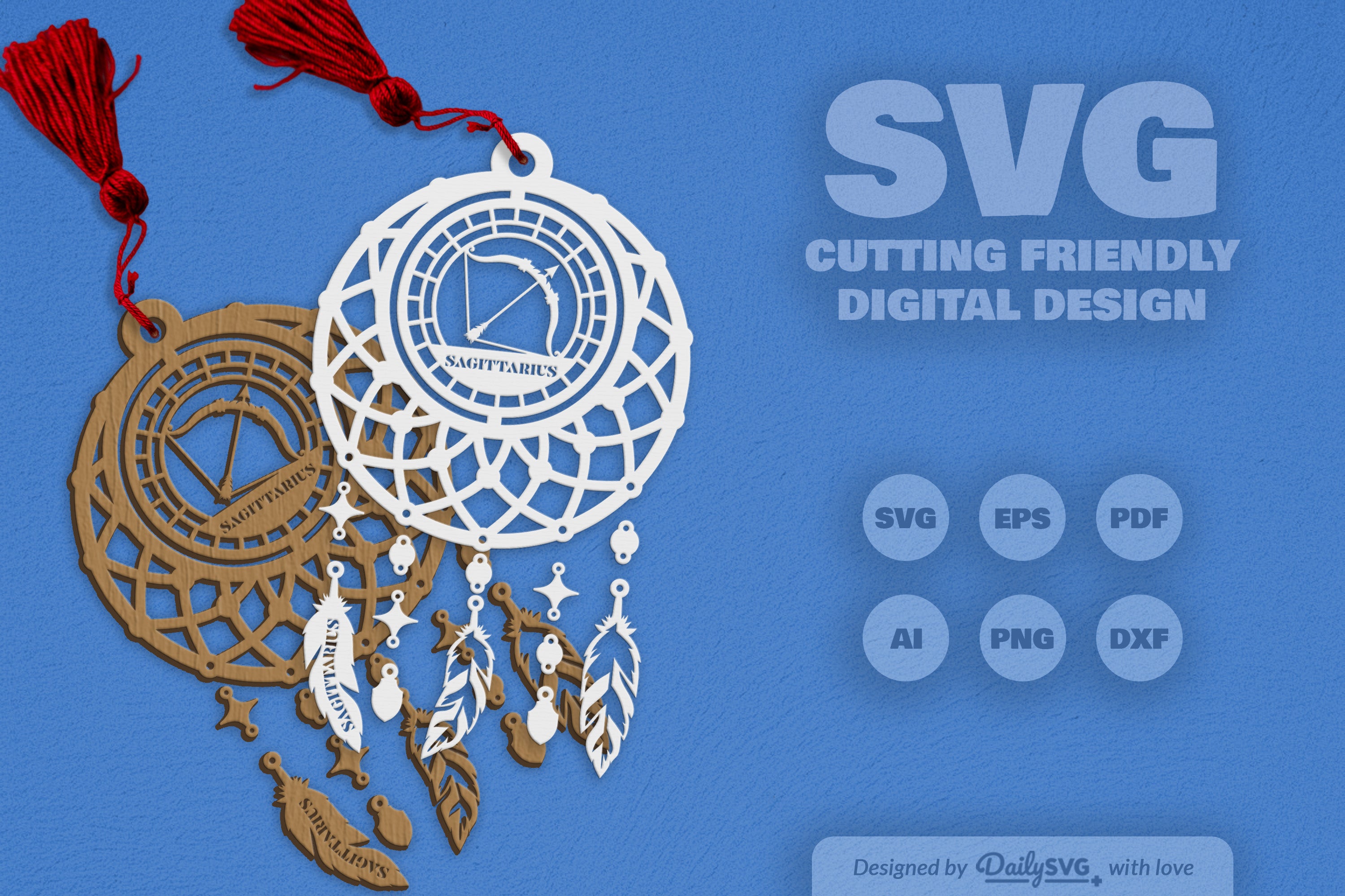 Sagittarius Dream Catcher Set SVG Bundle 8