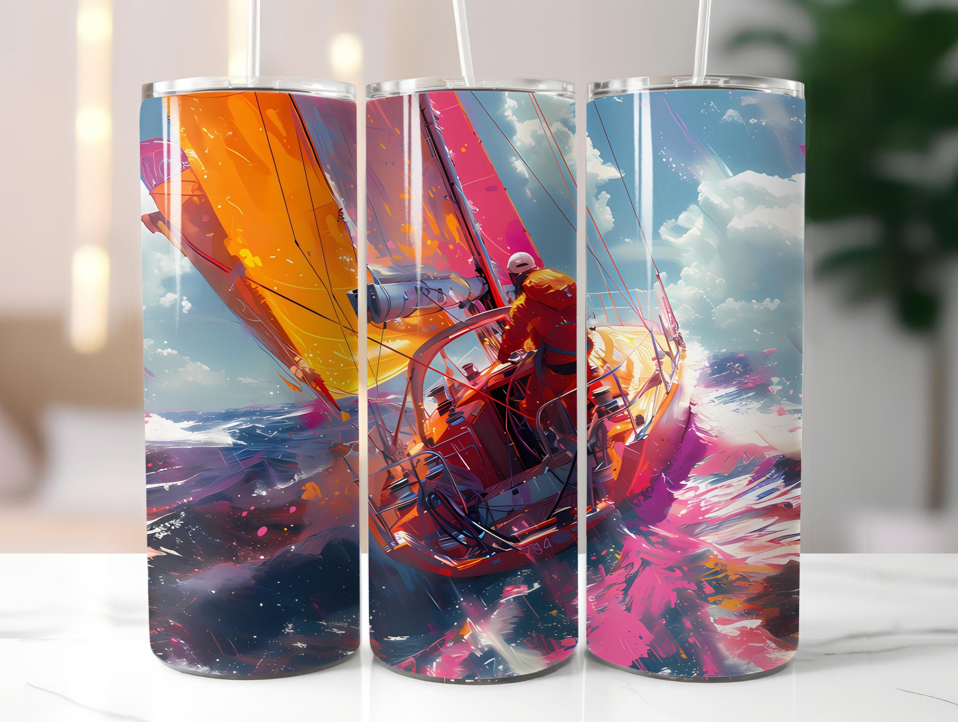 Sailing 2 Tumbler Wrap - CraftNest - Digital Crafting and Art