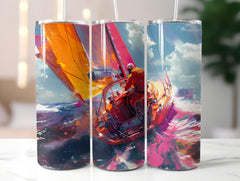 Sailing 2 Tumbler Wrap - CraftNest - Digital Crafting and Art