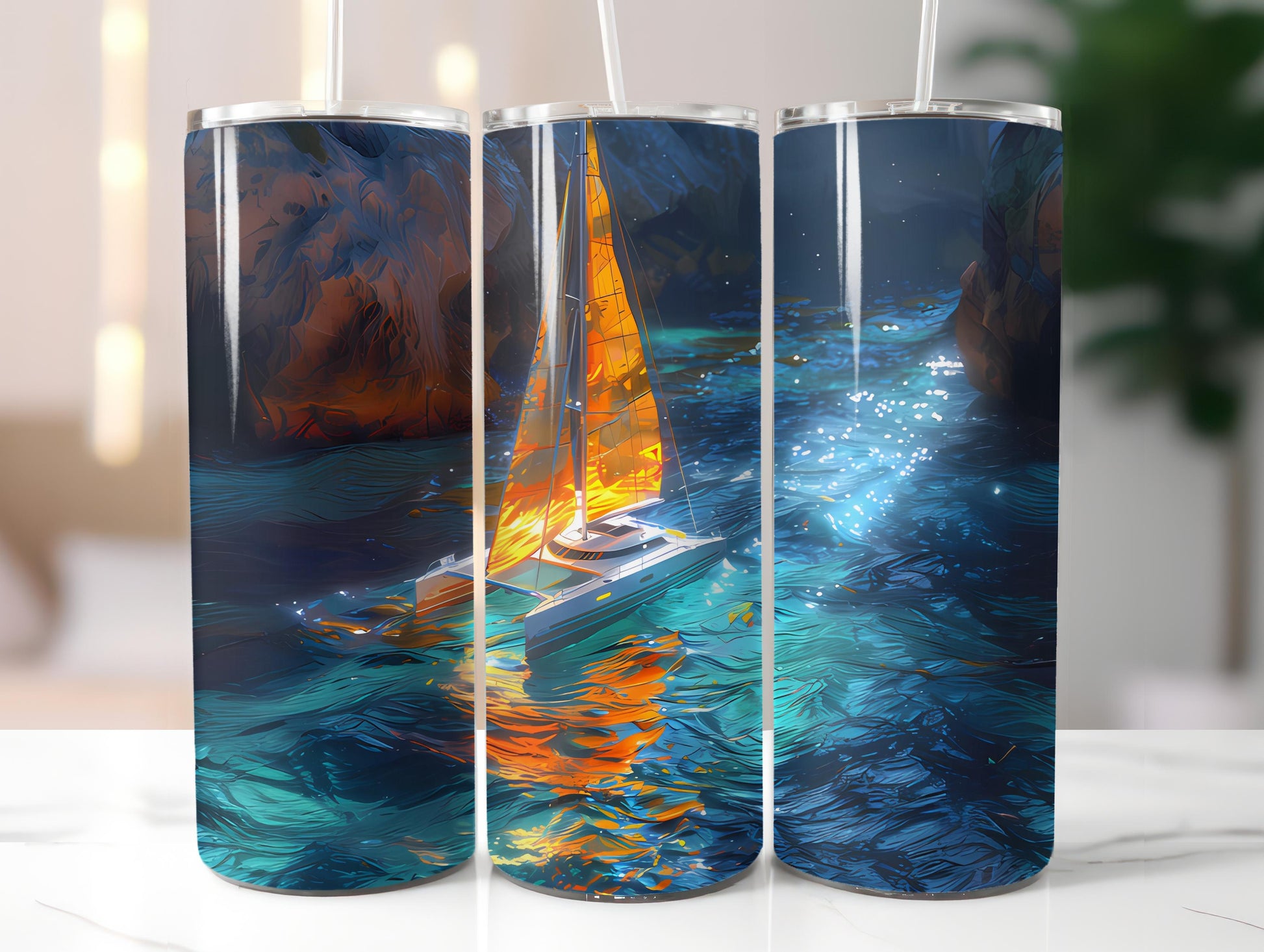 Sailing 2 Tumbler Wrap - CraftNest - Digital Crafting and Art