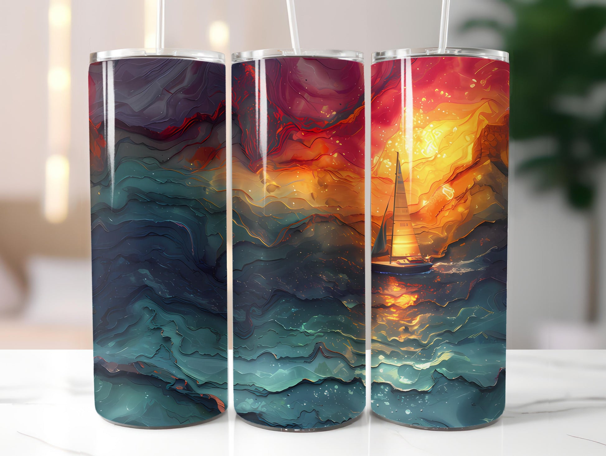 Sailing 2 Tumbler Wrap - CraftNest - Digital Crafting and Art