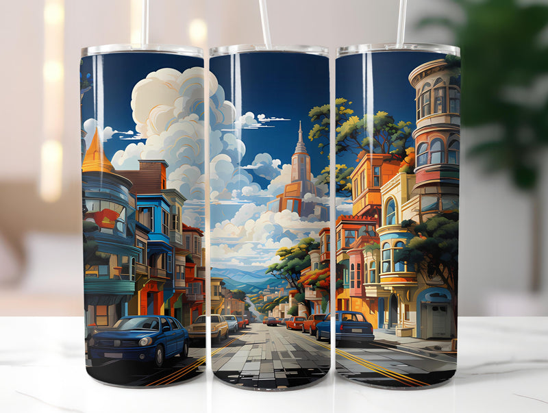 San Francisco 1 Tumbler Wrap - CraftNest