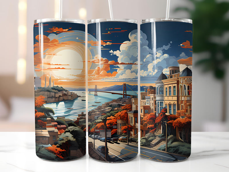 San Francisco 1 Tumbler Wrap - CraftNest