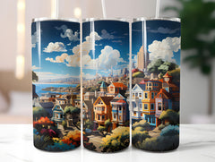 San Francisco 3 Tumbler Wrap - CraftNest