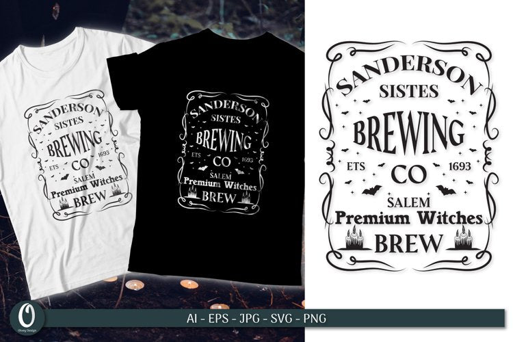 Sanderson Sisters Brewing Co SVG Bundle - CraftNest - Digital Crafting and Art