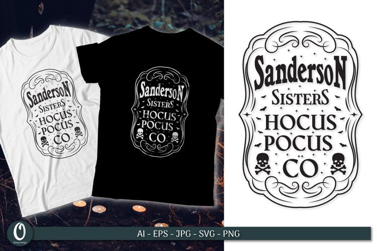 Sanderson Sisters Hocus Focus SVG Bundle 4 - CraftNest - Digital Crafting and Art