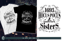 Sanderson Sisters Hocus Focus SVG Bundle - CraftNest - Digital Crafting and Art