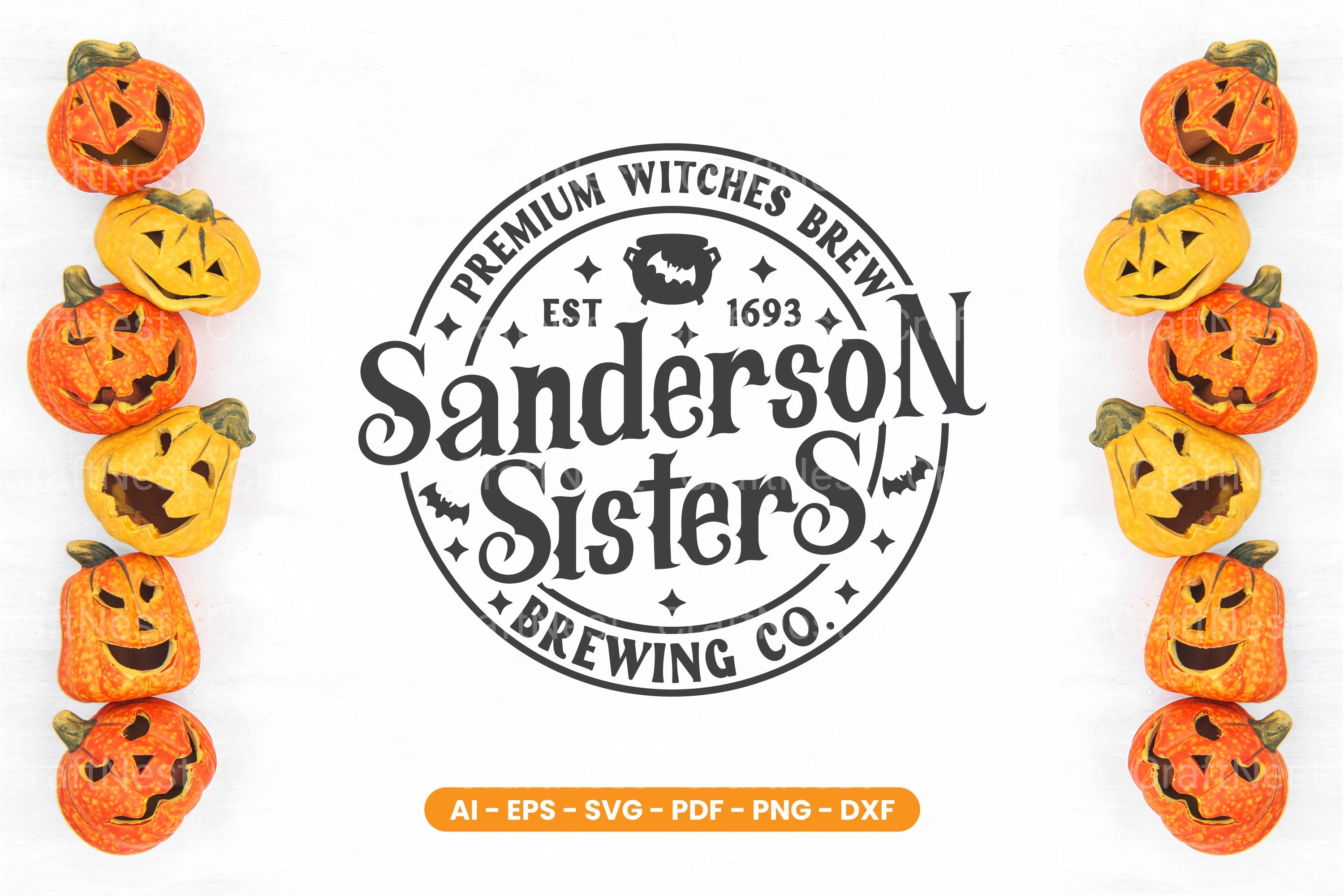 Sanderson Sisters SVG Clipart Bundle