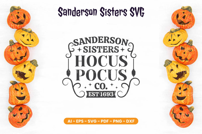 Sanderson Sisters Halloween SVG Bundle - CraftNest - Digital Crafting and Art