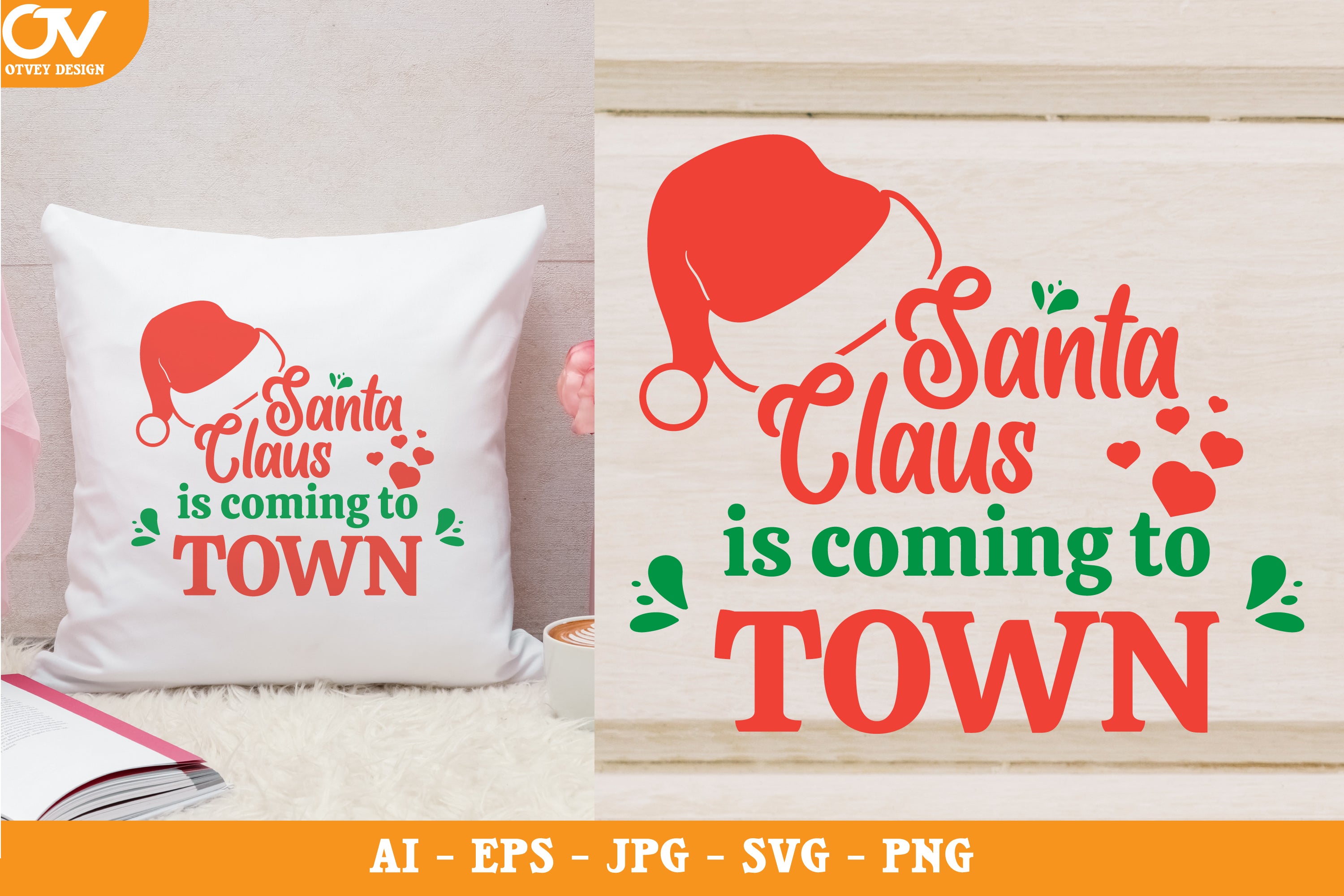 Santa Claus is Coming to Town SVG Bundle - CraftNest - Digital Crafting and Art