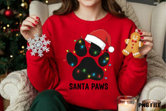 Santa Paws Christmas Clipart Bundle - CraftNest - Digital Crafting and Art