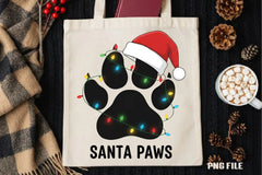Santa Paws Christmas Clipart Bundle - CraftNest - Digital Crafting and Art