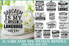 Sarcasm SVG Bundle - CraftNest - Digital Crafting and Art