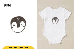 Scandinavian Doodle Penguin SVG Bundle - CraftNest - Digital Crafting and Art