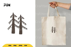 Scandinavian Doodle Trees Clipart Bundle - CraftNest - Digital Crafting and Art