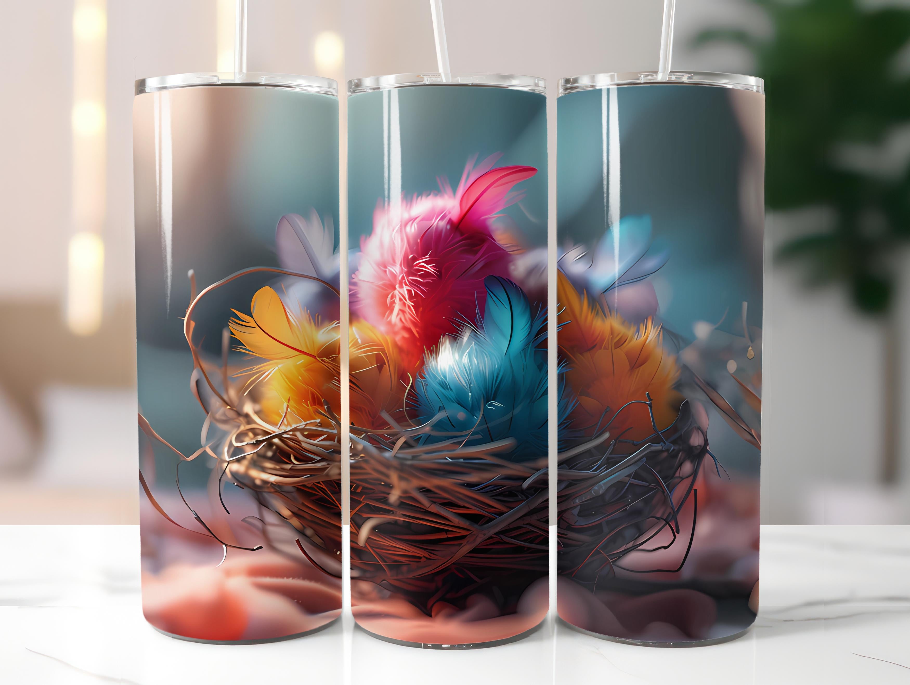 Scandinavian Easter 2 Tumbler Wrap - CraftNest