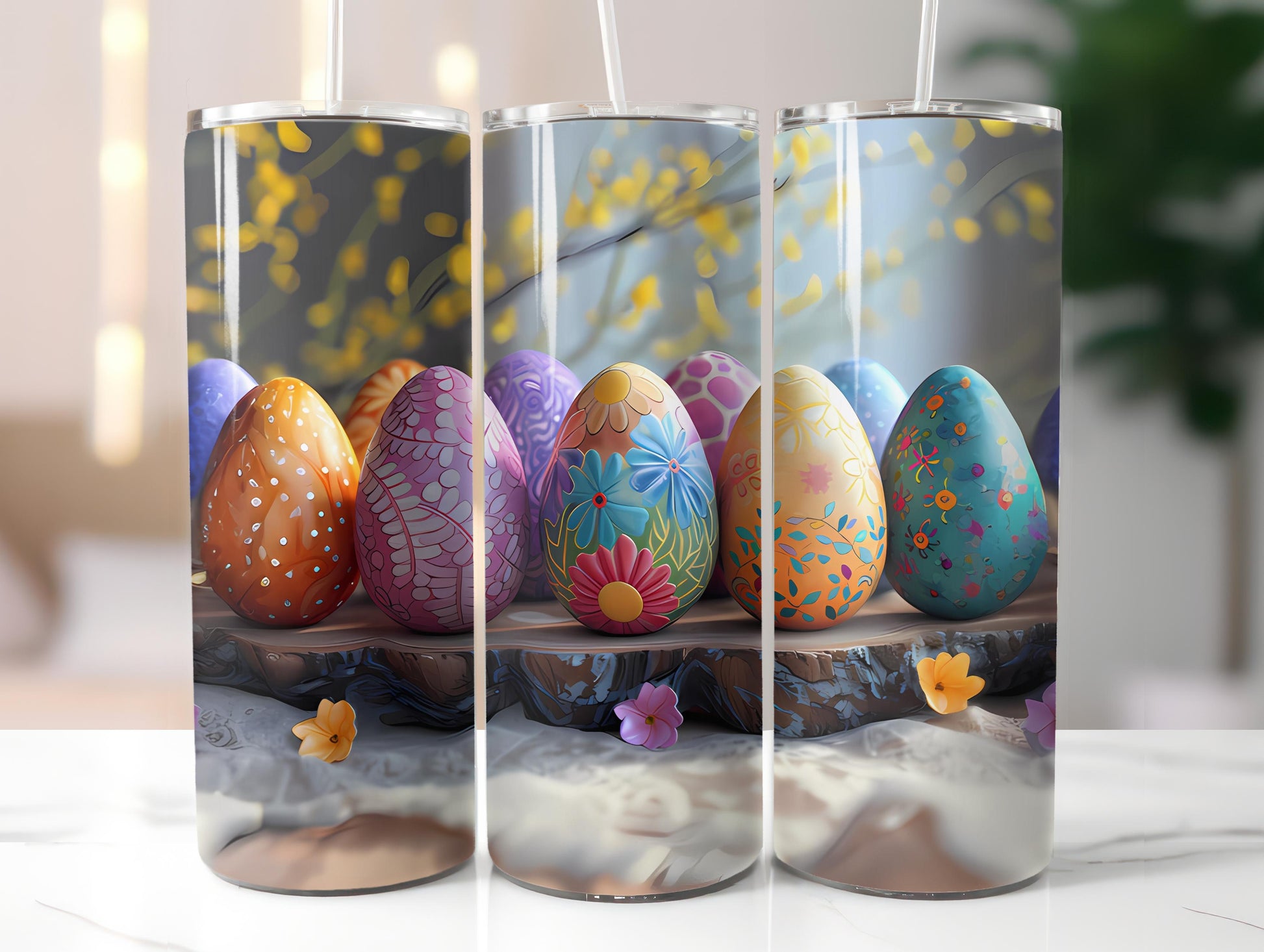 Scandinavian Easter 4 Tumbler Wrap - CraftNest