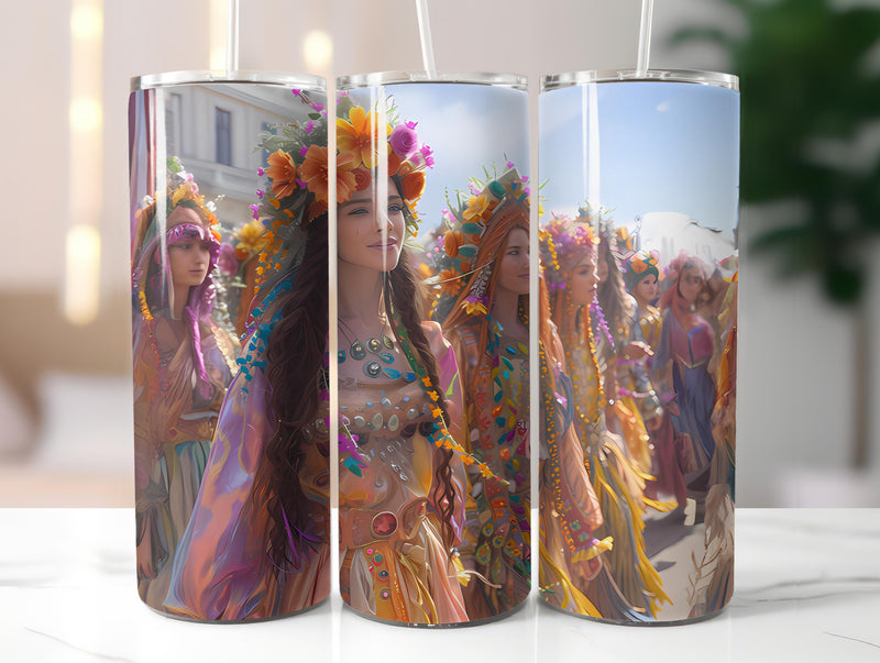 Scandinavian Easter 4 Tumbler Wrap - CraftNest