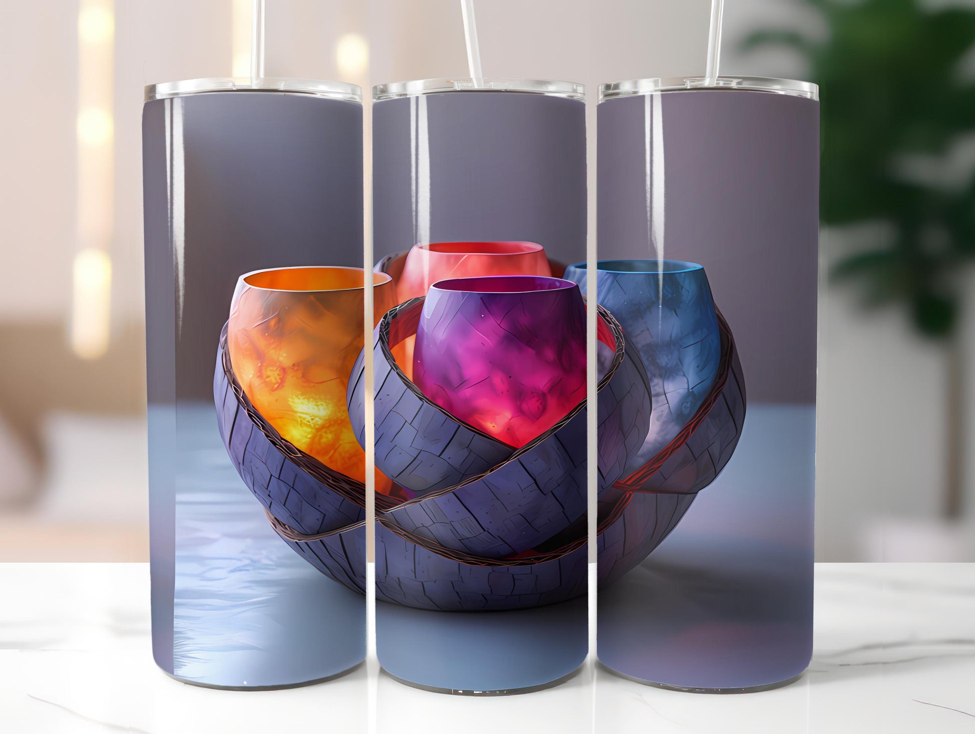 Scandinavian Easter 2 Tumbler Wrap - CraftNest