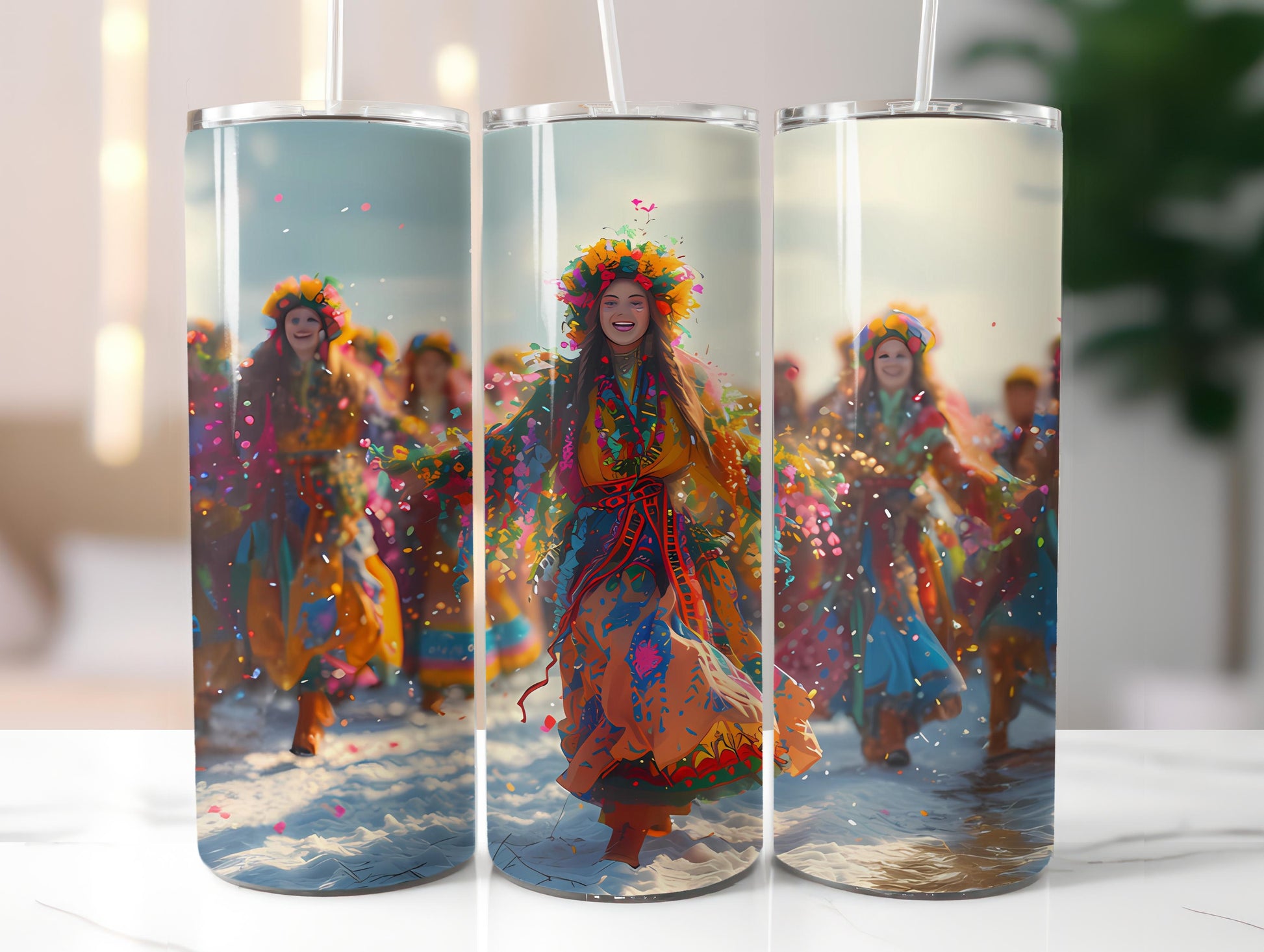 Scandinavian Easter 3 Tumbler Wrap - CraftNest