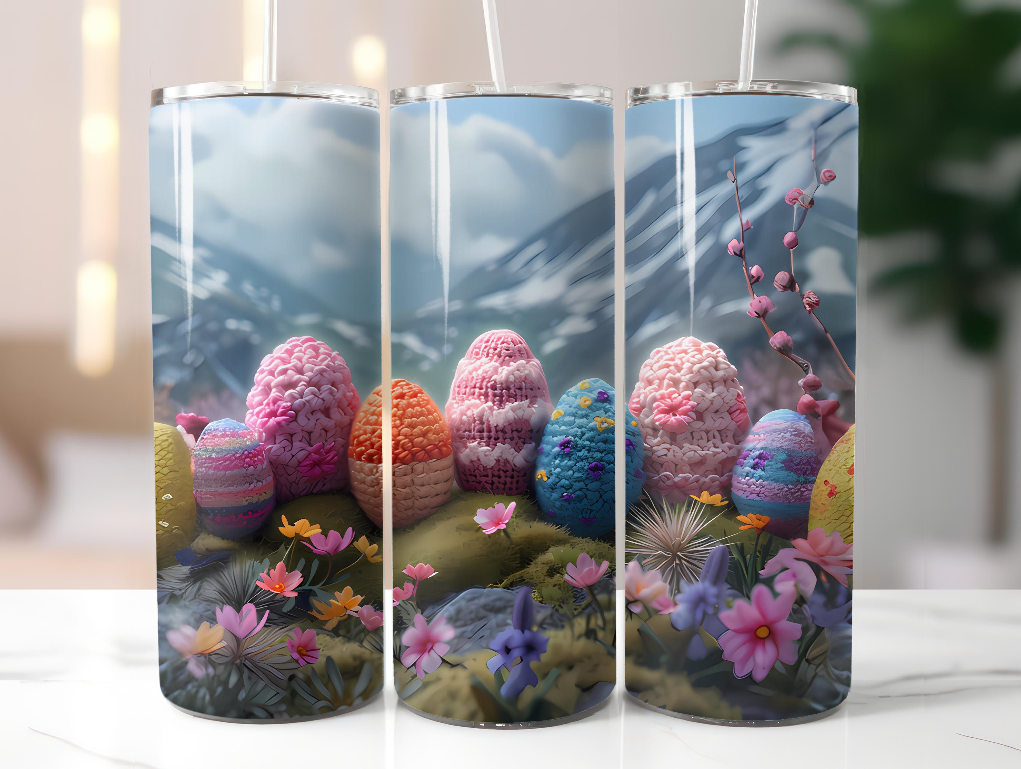 Scandinavian Easter 2 Tumbler Wrap - CraftNest