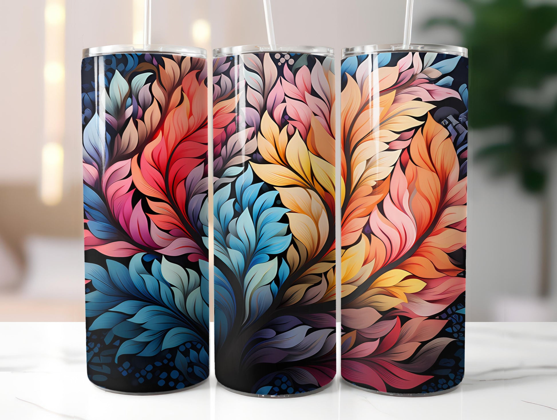 Scandinavian Spring 2 Tumbler Wrap - CraftNest