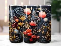 Scandinavian Spring 1 Tumbler Wrap - CraftNest