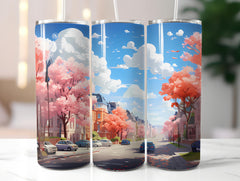 Scandinavian Spring 1 Tumbler Wrap - CraftNest