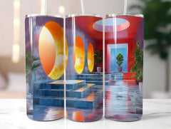 Scandinavian Summer 5 Tumbler Wrap - CraftNest - Digital Crafting and Art