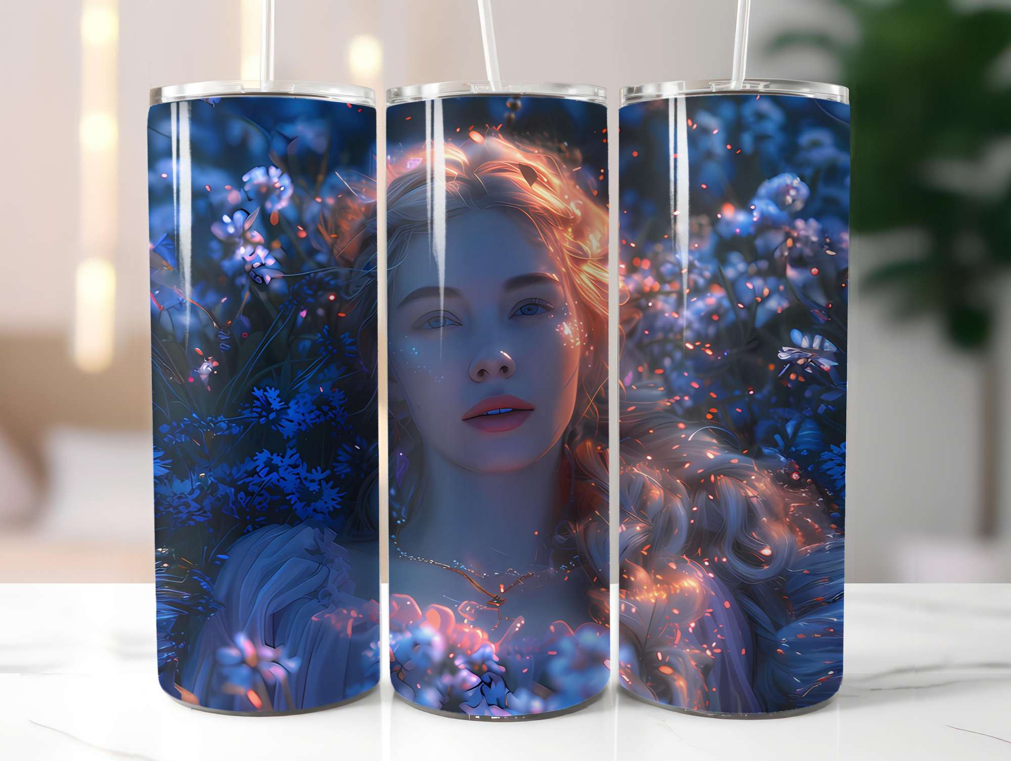 Scandinavian Summer 5 Tumbler Wrap - CraftNest - Digital Crafting and Art